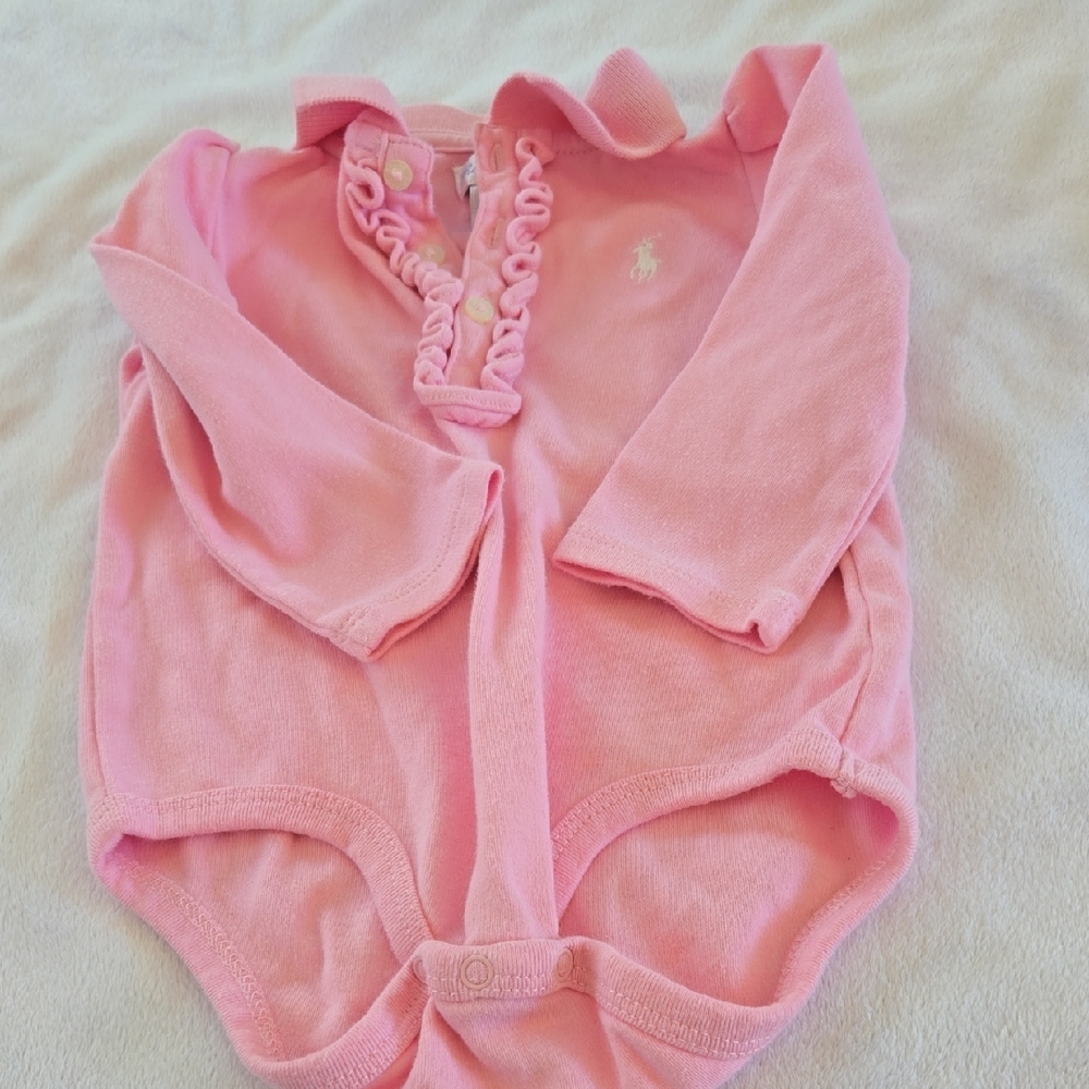 Pink Kids One Piece by Ralph Lauren